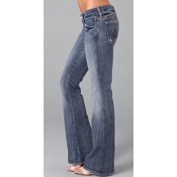 7 for all mankind a pocket flare jeans